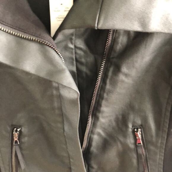White House Black Market Coated Moto Jacket - SP - Picture 9 of 9